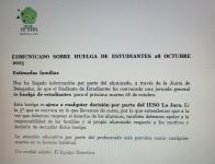 COMUNICADO HUELGA 28 OCTUBRE 2025