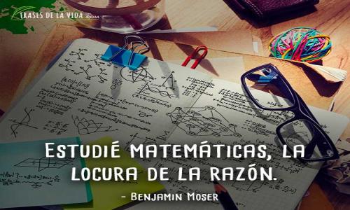 Estudié Matemáticas